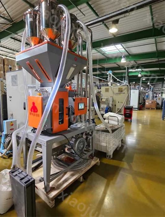 Gravimetric blender for plastic bottles-France